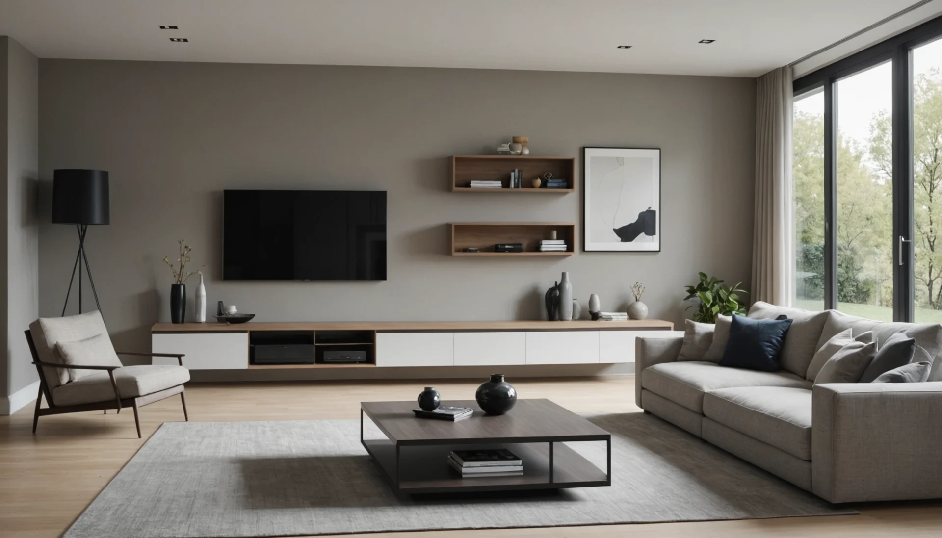 tv escamotable meuble