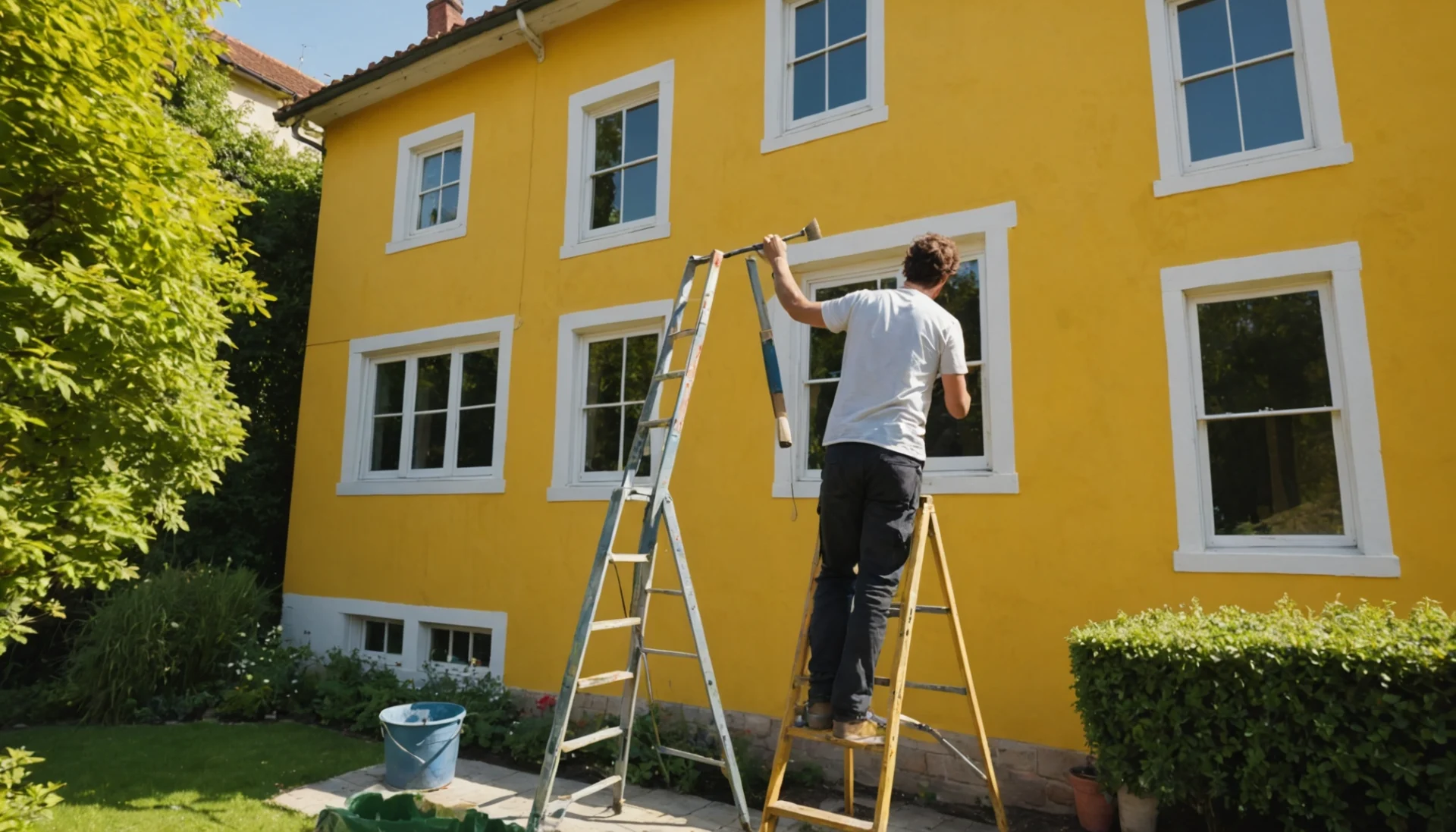 fréquence de peinture de la façade