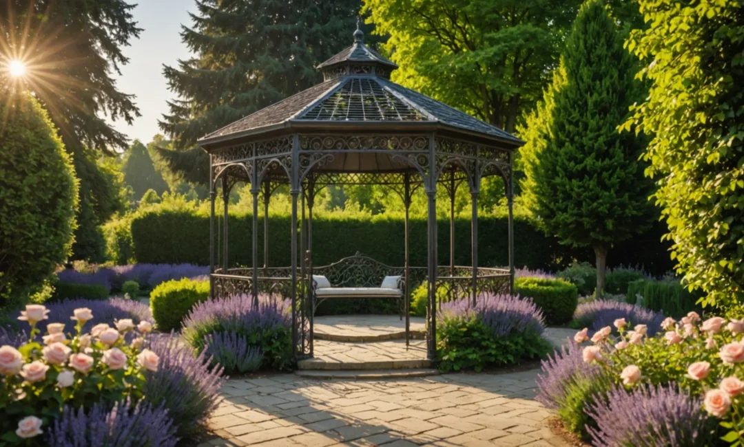 jardin fer forgé
