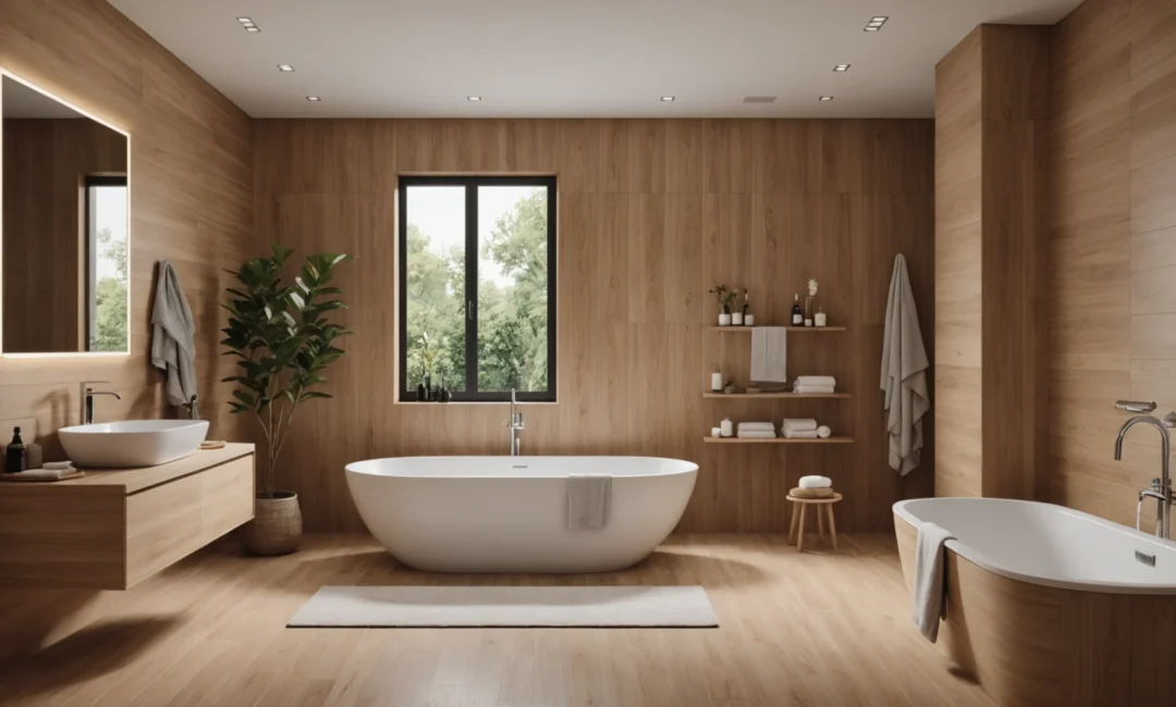 imitation bois carrelage bois salle de bain